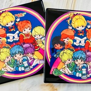 Rainbow Brite 4” Glossy Ceramic Coasters (2)